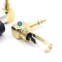 Jack rắc 3ly,  3.5mm Cong - ( 3 khấc ) hàn dây mạ cacbon ( Giá 1c ) 4