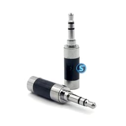 Jack rắc 3ly , 3.5mm hàn - 3 khấc cabon Liton ( đuôi dây 6mm ) 2