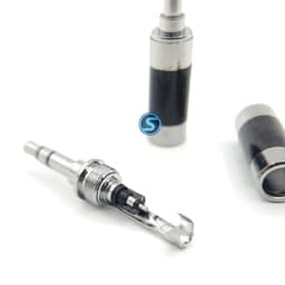 Jack rắc 3ly , 3.5mm hàn - 3 khấc cabon Liton ( đuôi dây 6mm ) 3