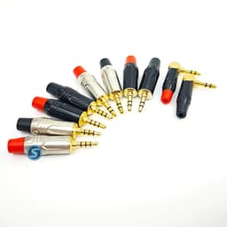Jack rắc phone 3ly - 3.5mm - (3 khấc) (4 khấc) - sử dụng dây 6mm trở xuống.  ( Giá 1c ) 1