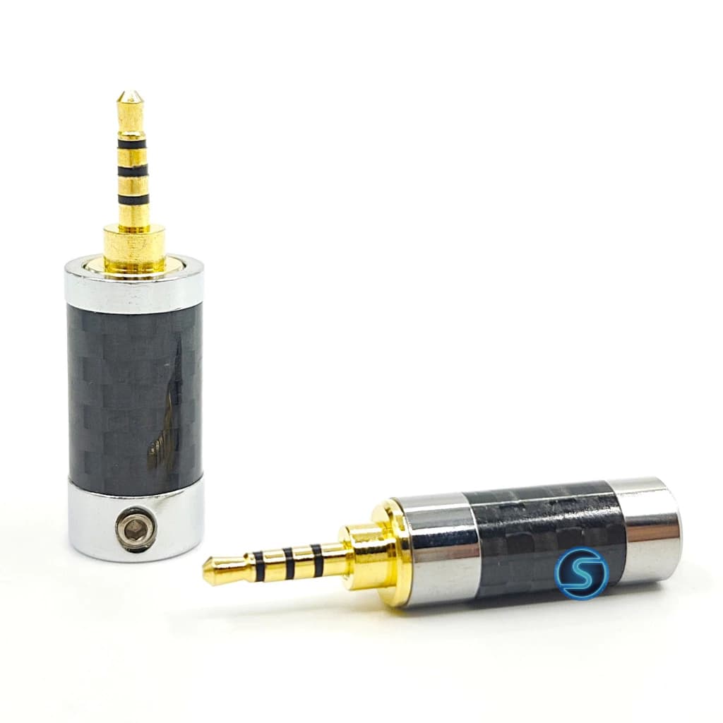 Jack rắc 2.5ly , 2.5mm . 4 khấc hàn dây. inox cacbon. Giá 1c.