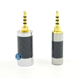 Jack rắc 2.5ly , 2.5mm . 4 khấc hàn dây. inox cacbon. Giá 1c. 3