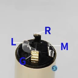 Jack rắc 3ly âm - 3.5mm âm - 4 cực âm thanh.Âm hàn dây. ( Giá 1c ) 3