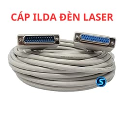 Cáp ILDA Laser DB25 cho Đèn Laser Sân Khấu, Dây đồng. Không suy hao tín hiệu, ( 5M,10M,15M,20M,25M,30M ) 1