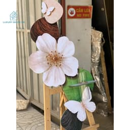 [ TRANH TRÁNG GƯƠNG ĐÈN LED + BÌNH HOA ] Tranh Treo Tường - Tặng Kèm Bình Hoa - Trang Trí Nhà Cửa/Phòng Khách/Ăn/Ngủ. 6