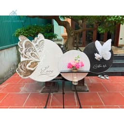 [ TRANH TRÁNG GƯƠNG ĐÈN LED + BÌNH HOA ] Tranh Treo Tường - Tặng Kèm Bình Hoa - Trang Trí Nhà Cửa/Phòng Khách/Ăn/Ngủ. 4