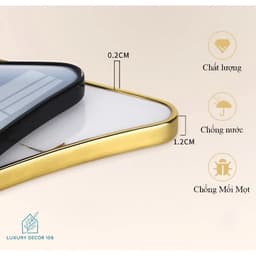 [ Tranh Để Bàn ] Nhất Mã Truy Phong - Đường Kính D20cm - Tặng Kèm Đế  - Chất Liệu Tráng Gương 3