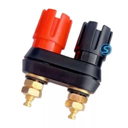 ( 1 Cặp ) Cọc đấu dây loa, jack đấu dây loa đôi 3