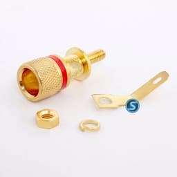( 1 Cặp ) Jack đấu loa, cọc loa, mạ vàng, hàng đẹp 4