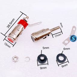 ( 1 Cặp ) Cọc loa, cầu loa Nhấn phân tần, loa, lắp trong loa 3