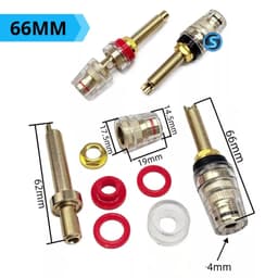 ( 1 Cặp ) Jack Cọc loa bắp chuối cao cấp . Hàng loại 1 2