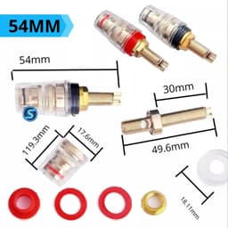 ( 1 Cặp ) Jack Cọc loa bắp chuối cao cấp . Hàng loại 1 3