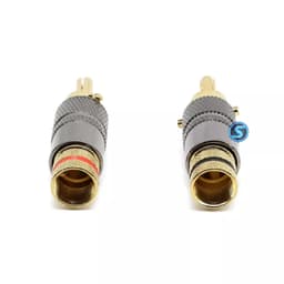 ( Giá 1 Cặp ) Jack loa bắp chuối hãng NAKAMICHI , có khóa giữ 4