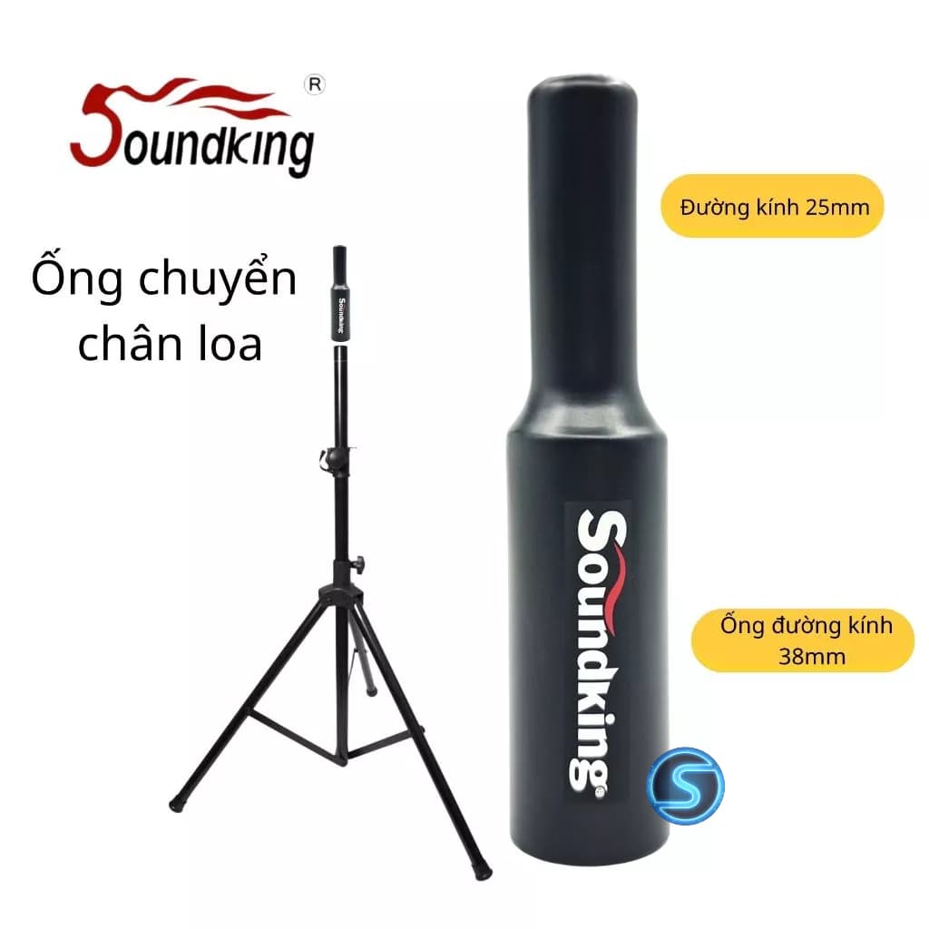 Ống chuyển chân loa 25mm, chuyển từ ống 35mm => 25mm , ống chuyển chân loa FBT [Chính Hãng] Soundking.