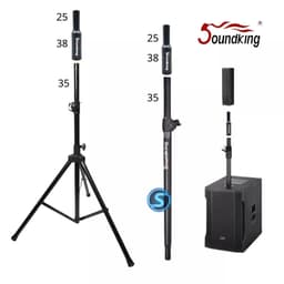 Ống chuyển chân loa 25mm, chuyển từ ống 35mm => 25mm , ống chuyển chân loa FBT [Chính Hãng] Soundking. 2