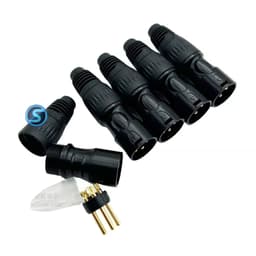 Jack rắc Canon Đen, Chân Đồng ( Giá 1c ) 2