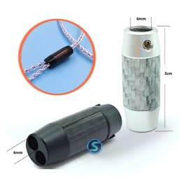 Cục chia, ống chia dây tín hiệu âm thanh mạ Cacbon đẹp ( Giá 1c ) 1