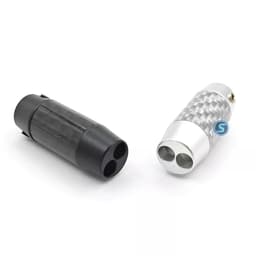 Cục chia, ống chia dây tín hiệu âm thanh mạ Cacbon đẹp ( Giá 1c ) 4