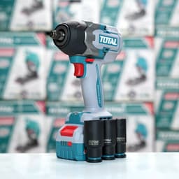 Máy siết bulong dùng pin 20V Total Không Chổi Than - Lực Siết 850N/m TIWLI2085/TOSLI260285 6