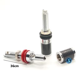 ( 1 Cặp ) Cọc loa, cầu loa LITON mạ Rodium Đồng 4