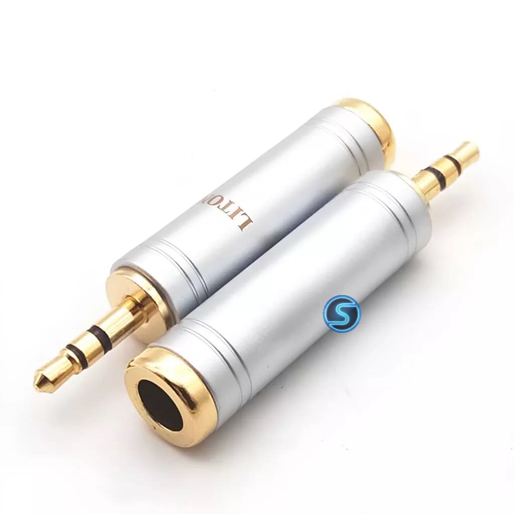 Jack rắc Chuyển 6ly ra 3.5, 3.5 ra 6Ly Liton USA  , cao cấp. Báo giá 1c. ( Giá 1 cái )