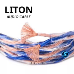 Dây loa đồng hãng Liton USA, lõi đồng tơ,  hàng cao cấp. ( Giá 1M ) 1