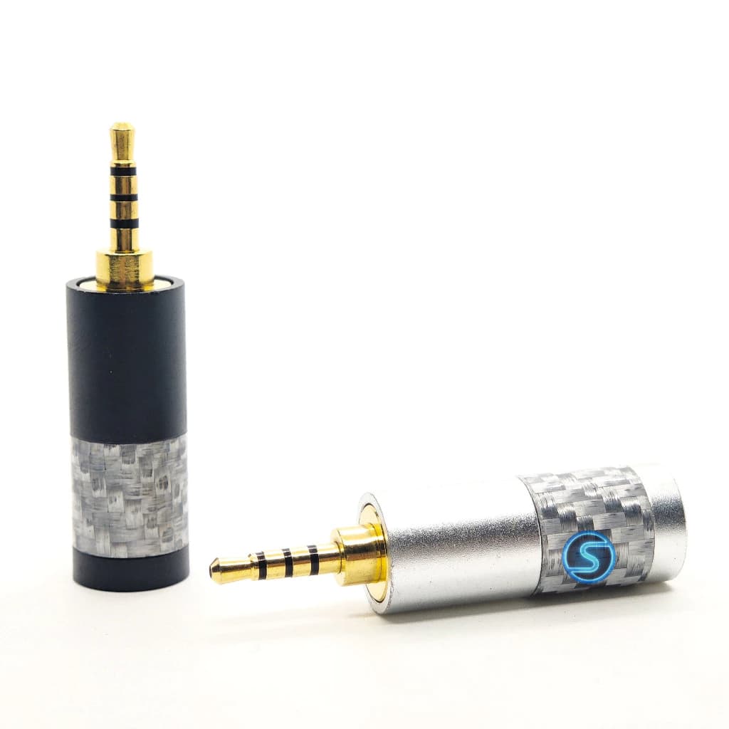 Jack rắc 2.5mm - 2.5ly (4 khấc) hàn dây cacbon