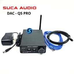 Đầu giải mã SUCA Q5 PRO [CHÍNH HÃNG] Bluetooth 5.0 | USB - Optical - Coaxial | Hỗ Trợ 24Bit/192kHz 4