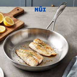 Chảo Sâu Lòng Nắp Táo OYATTON 3 Lớp Inox 18/10 Cao Cấp Size 20,24,26m - Chảo Chiên Xào Phù Hợp mọi loại bếp 2