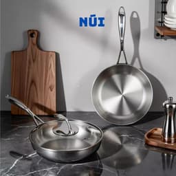 Chảo Sâu Lòng Nắp Táo OYATTON 3 Lớp Inox 18/10 Cao Cấp Size 20,24,26m - Chảo Chiên Xào Phù Hợp mọi loại bếp 4