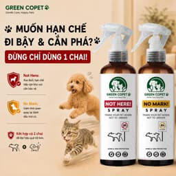 COPET NO/NOT |Xịt thơm tinh dầu xua đuổi chó mèo ngăn chó mèo cắn phá, phóng uế sai chỗ, khử mùi hiệu quả - 250m 8