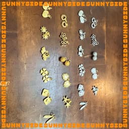 01 Charm Treo Hoạ Tiết Trendy Dễ Thương Mạ Vàng 18K Cao Cấp Phụ Kiện Xâu Mix Vòng Tay Nam Nữ Làm Trang Sức Handmade DIY 5