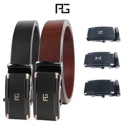 Thắt lưng nam da bò PG Nappa cao cấp L257DBT bảo hành 24 tháng 1