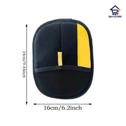 Găng Tay Gôm Hút Lông Chó Mèo Tĩnh Điện -Dọn Lông Thú Cưng Trên Quần Áo Ghế Sofa Tiện Lợi(ale) QM-STORE 9