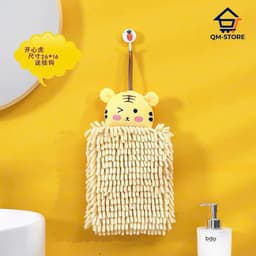 Khăn Lau Tay Nhà Bếp Treo Tường Sợi San Hô Siêu Thấm Hút (abin) QM-STORE 4