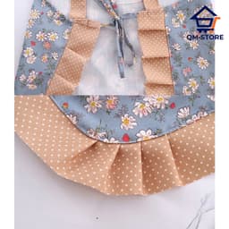 Tạp Dề Công Chúa Siêu Xinh Cho Các Chị Em Nội Trợ, Tạp Dề Nhà Bếp Nấu Ăn QM-STORE 2