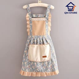 Tạp Dề Công Chúa Siêu Xinh Cho Các Chị Em Nội Trợ, Tạp Dề Nhà Bếp Nấu Ăn QM-STORE 1