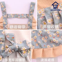 Tạp Dề Công Chúa Siêu Xinh Cho Các Chị Em Nội Trợ, Tạp Dề Nhà Bếp Nấu Ăn QM-STORE 3