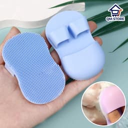 Miếng rửa mặt Tẩy mụn đầu đen  - Bàn chải rửa mặt silicon mề, TIẸN DỤNG QM-STORE 6