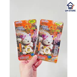 Chip Dán Chống Bức Xạ Điện Từ Hitoki Hình Mèo May Mắn Nhật Bản, Miếng Dán Điện Thoại Hỗ Trợ Giảm Sóng Điện Từ QM-STORE 5