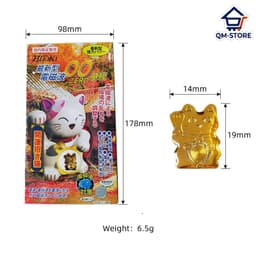 Chip Dán Chống Bức Xạ Điện Từ Hitoki Hình Mèo May Mắn Nhật Bản, Miếng Dán Điện Thoại Hỗ Trợ Giảm Sóng Điện Từ QM-STORE 4