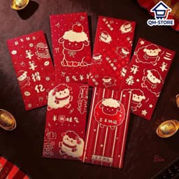 Set 6 Bao Lì Xì Đỏ Cho Năm Mới 2027 QM-STORE 5