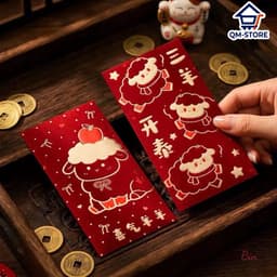 Set 6 Bao Lì Xì Đỏ Cho Năm Mới 2027 QM-STORE 4
