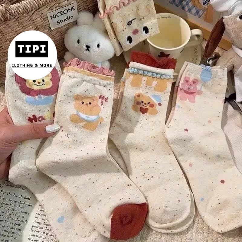 Tất cao cổ cotton hàng loại đẹp M8 niceone