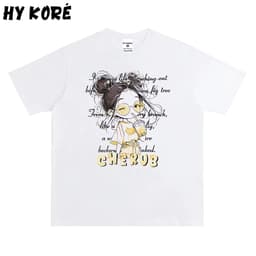 Áo Thun HY KORÉ Cherub 3061 Form Rộng Localbrand Oversize Unisex Vải Poly 100% Nam Nữ Mặc Đẹp 1