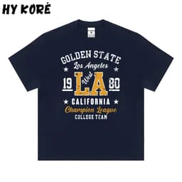 Áo Thun HY KORÉ Golden State 3085 Form Rộng Localbrand Oversize Unisex Vải Poly 100% Nam Nữ Mặc Đẹp 1