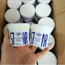 Bột hàn là chế phẩm làm sạch bề mặt kim loại đồng 11.3g/ lọ.  Flux hàn bạc - Trợ hàn chuyên cho đồng, inox thép 9