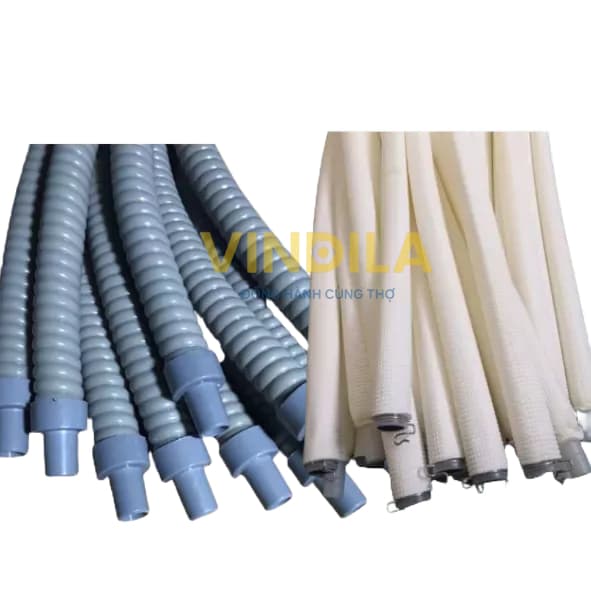 Ống Thoát Nước Máy Lạnh 60cm – Có Bọc Bảo Ôn & Không Bọc Bảo Ôn