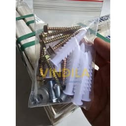 Cặp Eke Máy lạnh, Giá đỡ cục nóng máy lạnh loại 1HP đến 5HP (bao gồm tắc kê, ốc vít đi kèm) 4