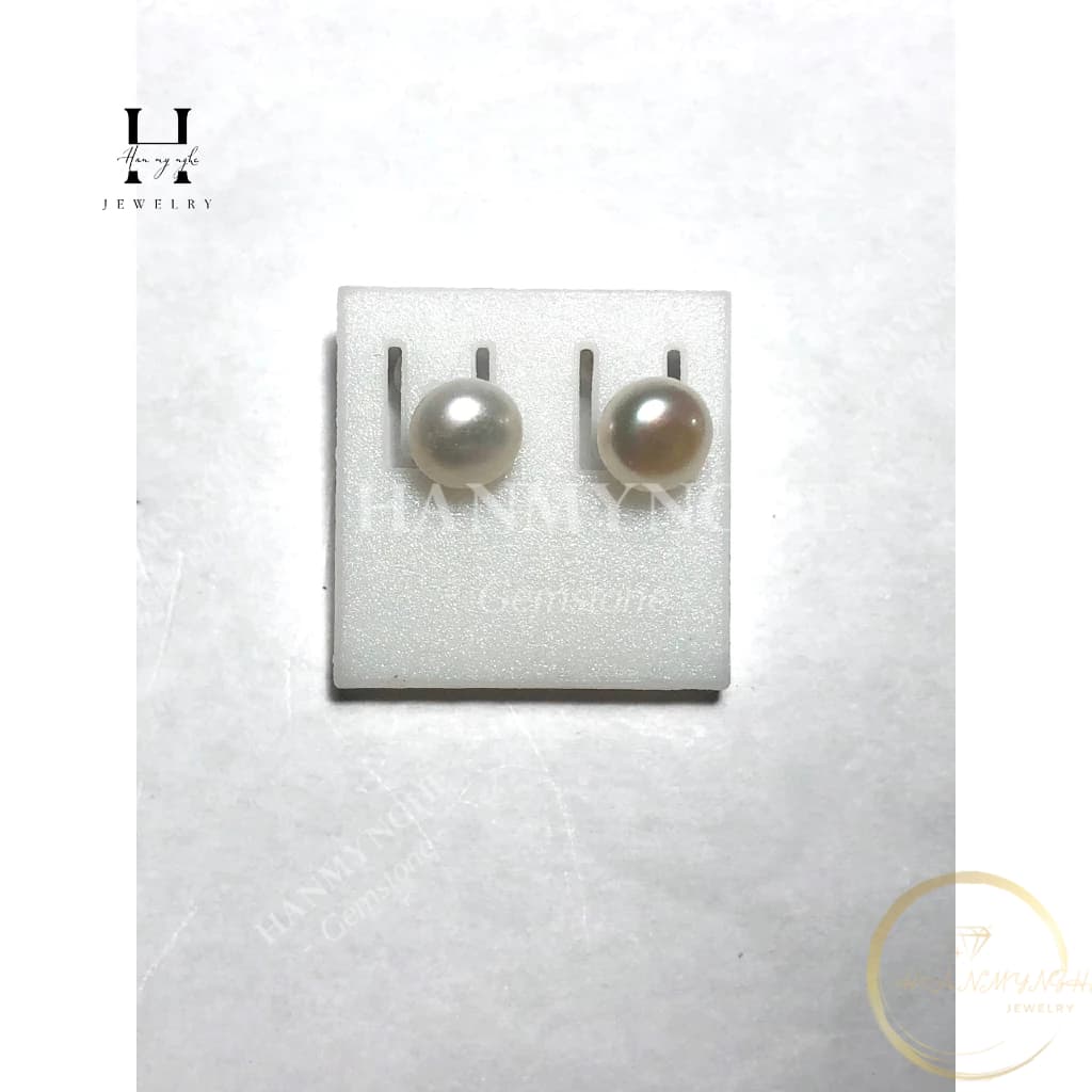 Đôi bông tai ngọc trai nuôi nước ngọt 